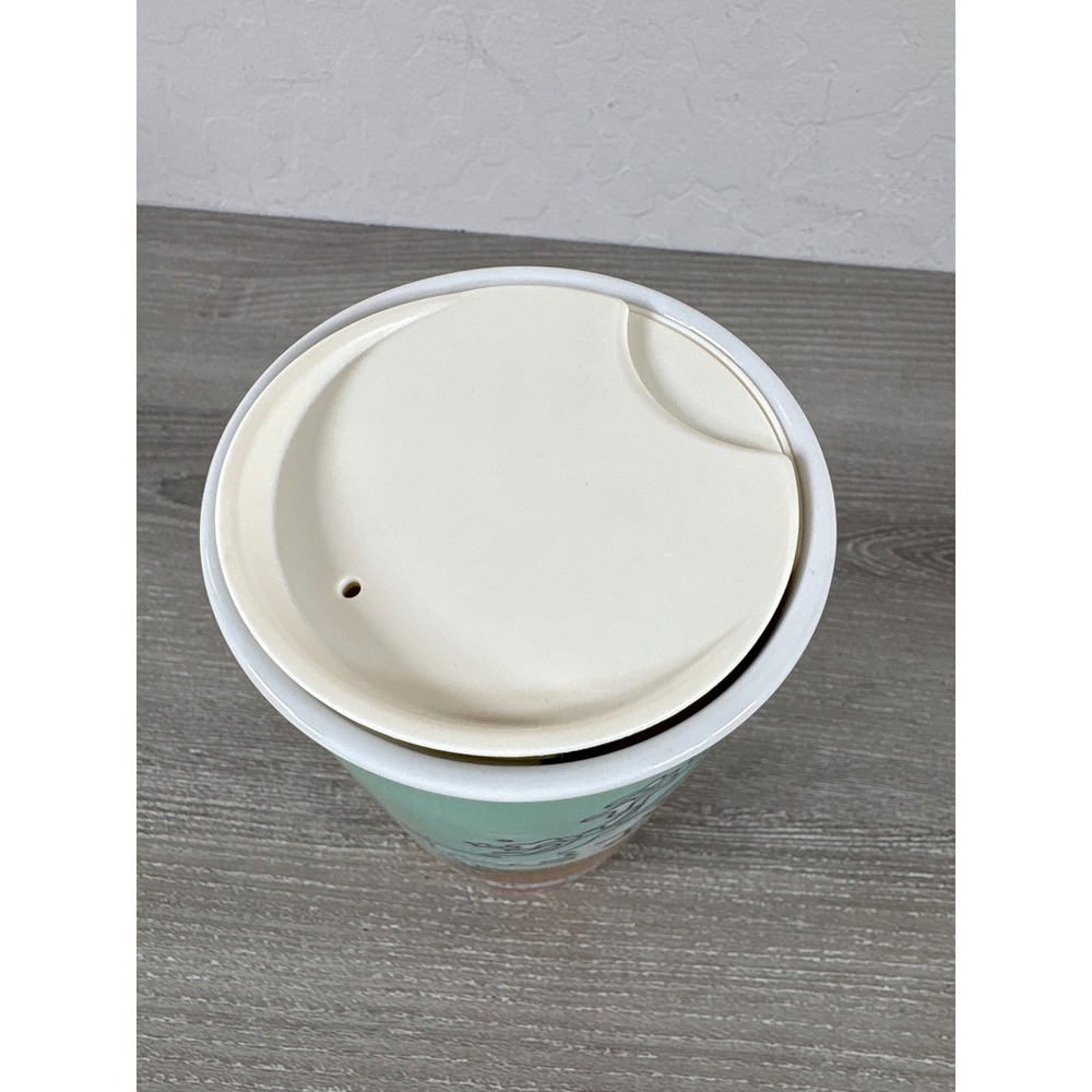 Starbucks San Diego Local Collection Ceramic Traveler Tumbler Mug 12oz Surf Van - Picture 6 of 8